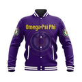 AfricaZone Jacket - Personalised Omega Psi Phi Baseball Jacket J5 | Africazone.store9 | Africazone.store