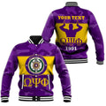 AfricaZone Jacket - PERSONALIZED OMEGA PSI PHI BASEBALL JACKET - CAMO VERSION J5 | Africazone.store