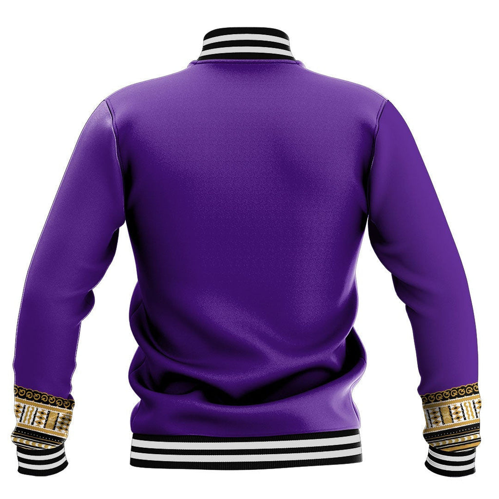 AfricaZone Jacket - Omega Psi Phi Hye Won Hye Dashiki Baseball Jackets A31 | Africazone.store