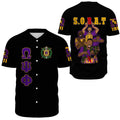 Africazone Baseball Jersey - Omega Psi Phi Fraternity A31 | Africazone.store