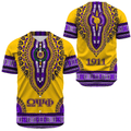 Africazone Baseball Jersey - Omega Psi Phi Dashiki A31 | Africazone.store