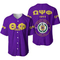 Africazone Baseball Jersey - 1925 Omega Psi Phi J5 | Africazone.store