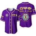 Africazone Baseball Jersey - Omega Psi Phi  Impressive J5 | Africazone.store