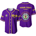 Africazone Baseball Jersey - Personalised 1925 Omega Psi Phi Newest J5 | Africazone.store