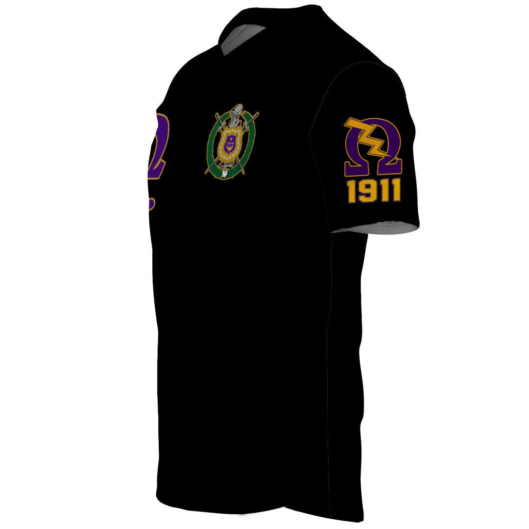(Custom) Africazone Baseball Jersey - Omega Psi Phi Fraternity A31 | Africazone.store