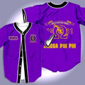 Africazone Baseball Jersey - Fietts 1911 Omega Psi Phi J5 | Africazone.store