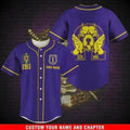 Africazone Baseball Jersey - Omega Psi Phi Bulldog J5 | Africazone.store