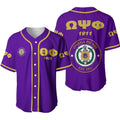 Africazone Baseball Jersey - 1925 Omega Psi Phi Newest J5 | Africazone.store