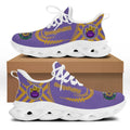 Africazone Shoes - Omega Psi Phi Baseball Style Clunky Sneakers J5 | Africazone.store