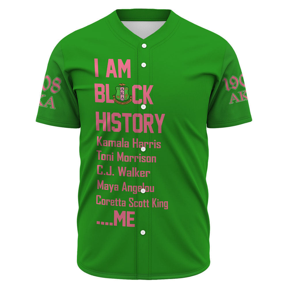 AKA 1908 Black History Baseball Jerseys A31 | Gettee.store