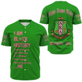 Africa Zone Greek Life Clothing - AKA Sorority 1908 Black History Baseball Jerseys A31