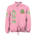 Africa Zone Greek Life Clothing - AKA Sorority (Pink) Crossing Jacket A31