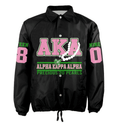 Africa Zone Greek Life Clothing - AKA Sorority Precious Pearls Crossing Jacket A31
