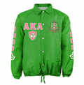 Africa Zone Greek Life Clothing - AKA Sorority Edsel Crossing Jacket A31
