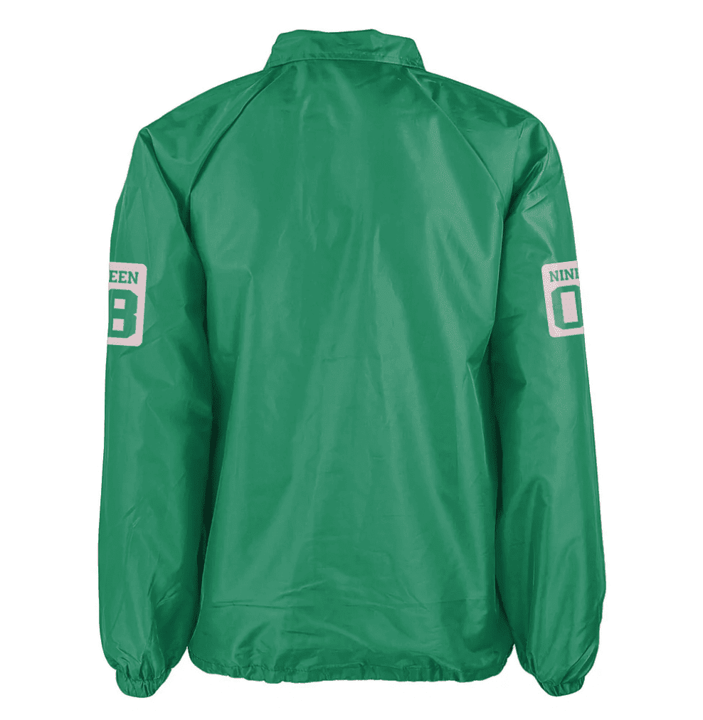 Africa Zone Greek Life Clothing - Pearls Green AKA Sorority Crossing Jacket A31