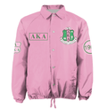 Africa Zone Greek Life Clothing - AKA Sorority Jack Style Crossing Jacket A31