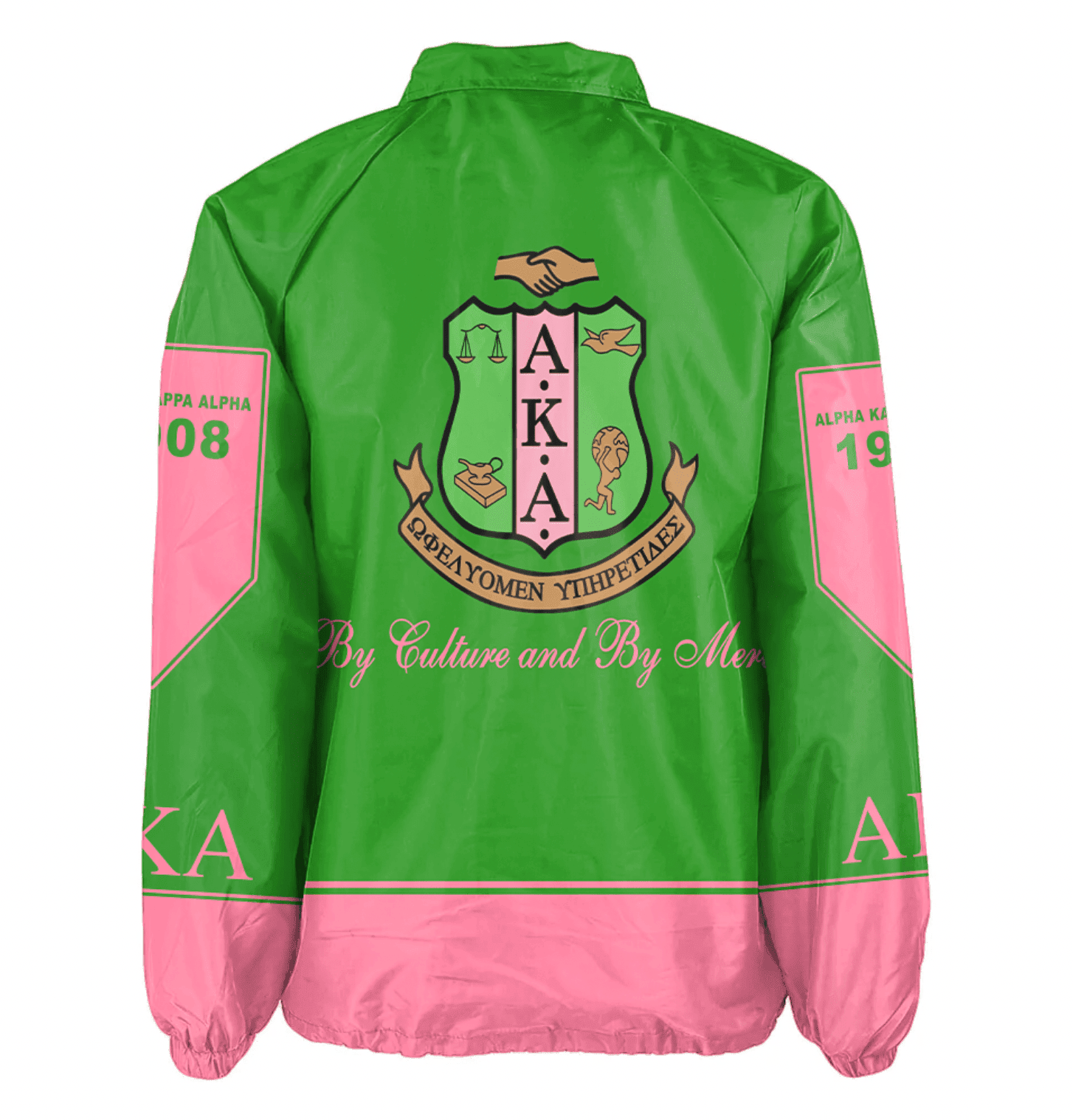 Africa Zone Greek Life Clothing - AKA Sorority HBCU Crossing Jacket A31