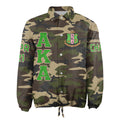 Africa Zone Greek Life Clothing - AKA Sorority Camouflage Crossing Jacket A31