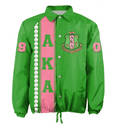 Africa Zone Greek Life Clothing - AKA Sorority Pearls Cato Style Crossing Jacket A31