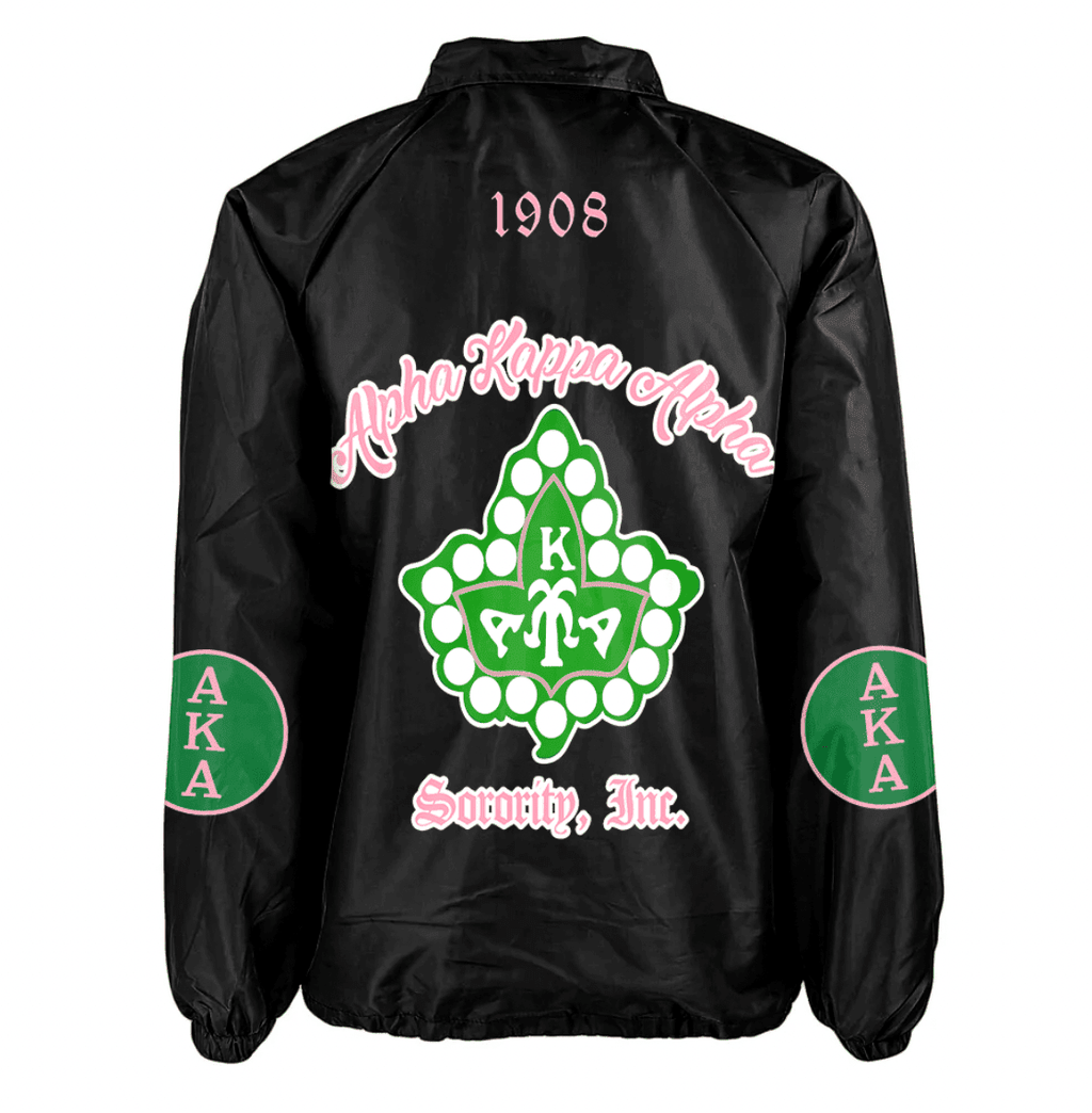 Africa Zone Greek Life Clothing - Ivy League AKA Sorority 1908 Crossing Jacket A31