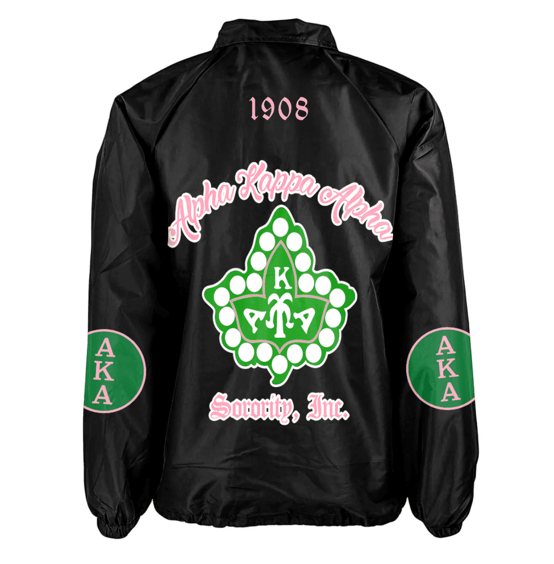 Africa Zone Greek Life Clothing - Ivy League AKA Sorority 1908 Crossing Jacket A31