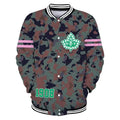 Military AKA Sorority Girl Baseball Jacket