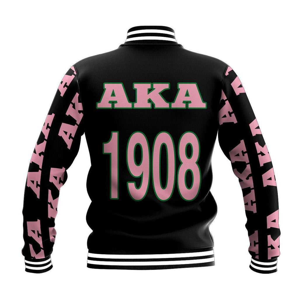 AKA Sorority Baseball Jacket
