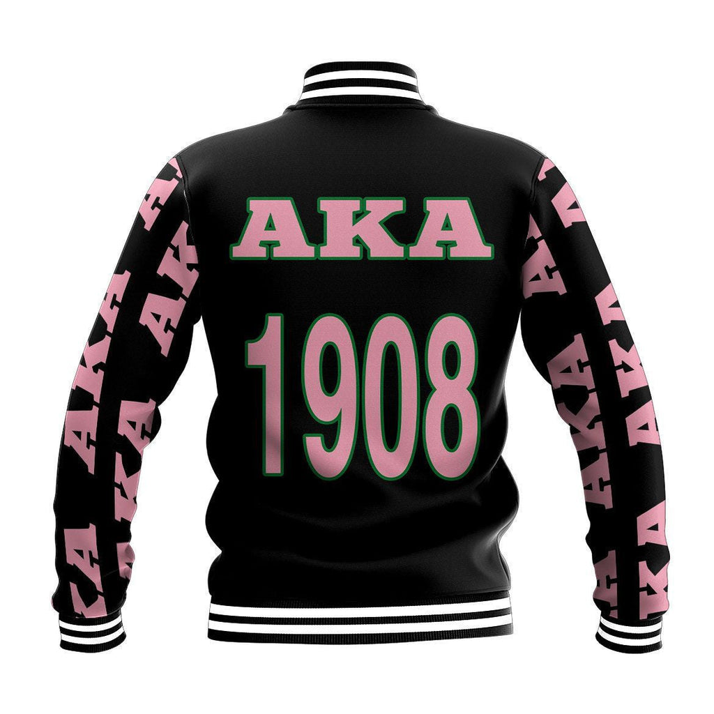 AKA Sorority Baseball Jacket