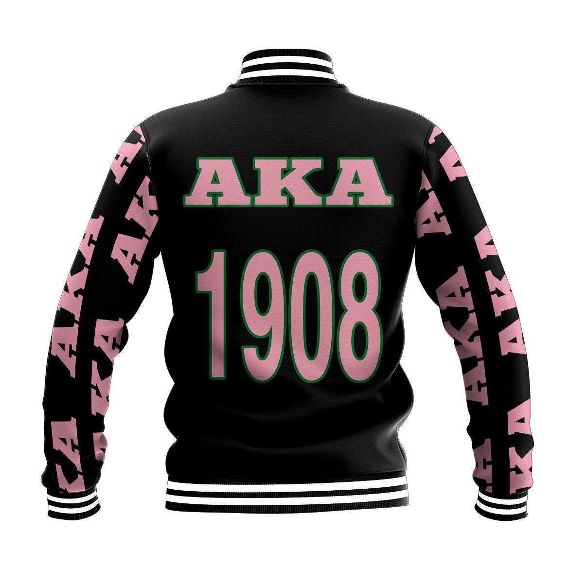 AKA Sorority Baseball Jacket