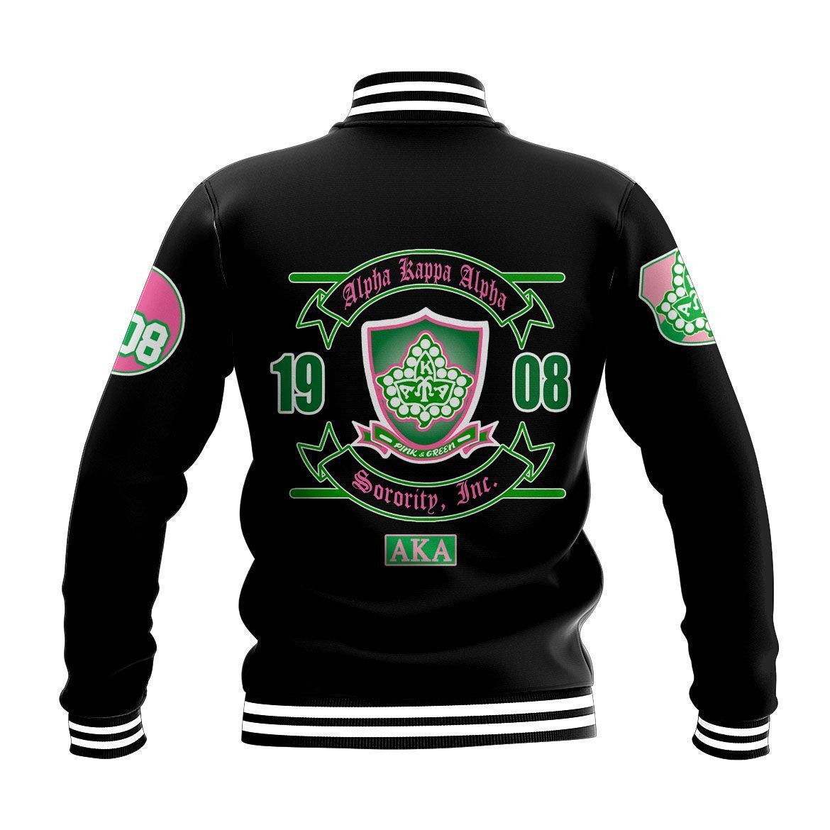 AKA Sorority Baseball Jacket