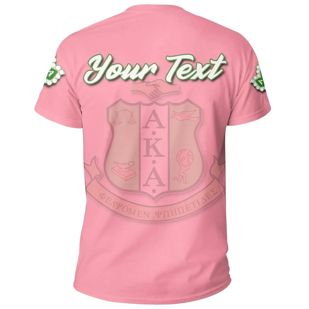 Gettee T-shirt - Personalised AKA Sorority T-shirt J5