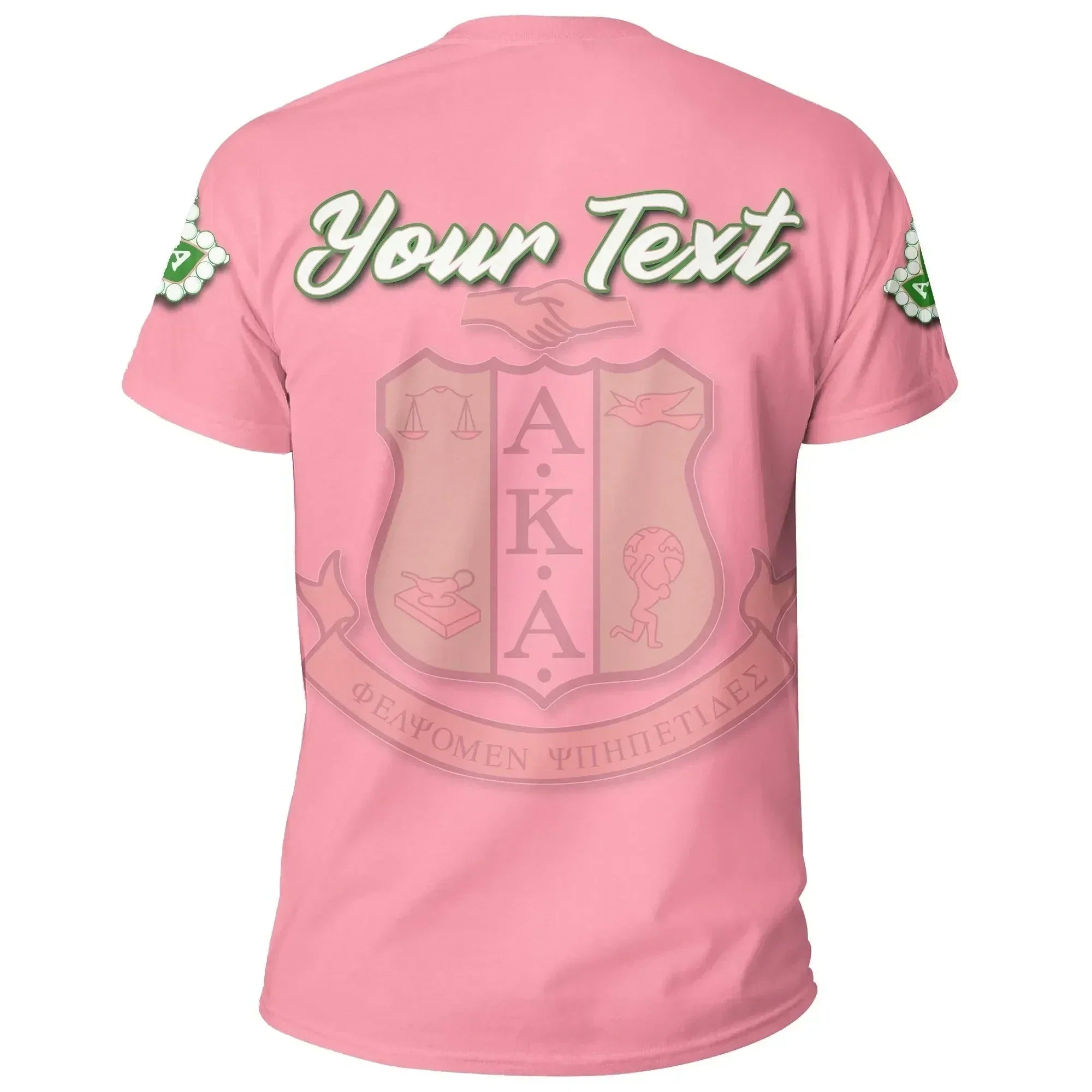 Gettee T-shirt - Personalised AKA Sorority T-shirt J5