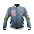 Jeans AKA Sorority Baseball Jacket