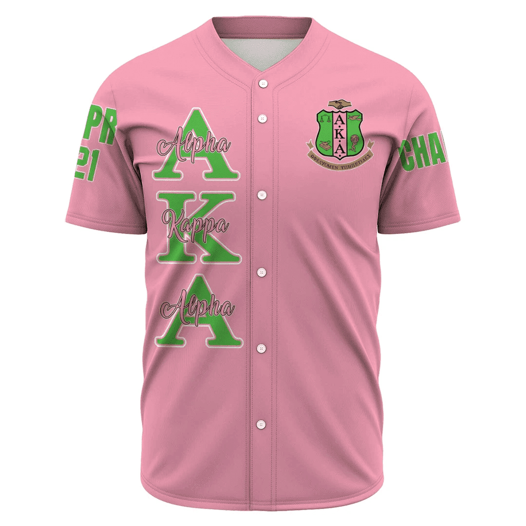 AKA Sorority (Pink) Baseball Jerseys | Africazone.store