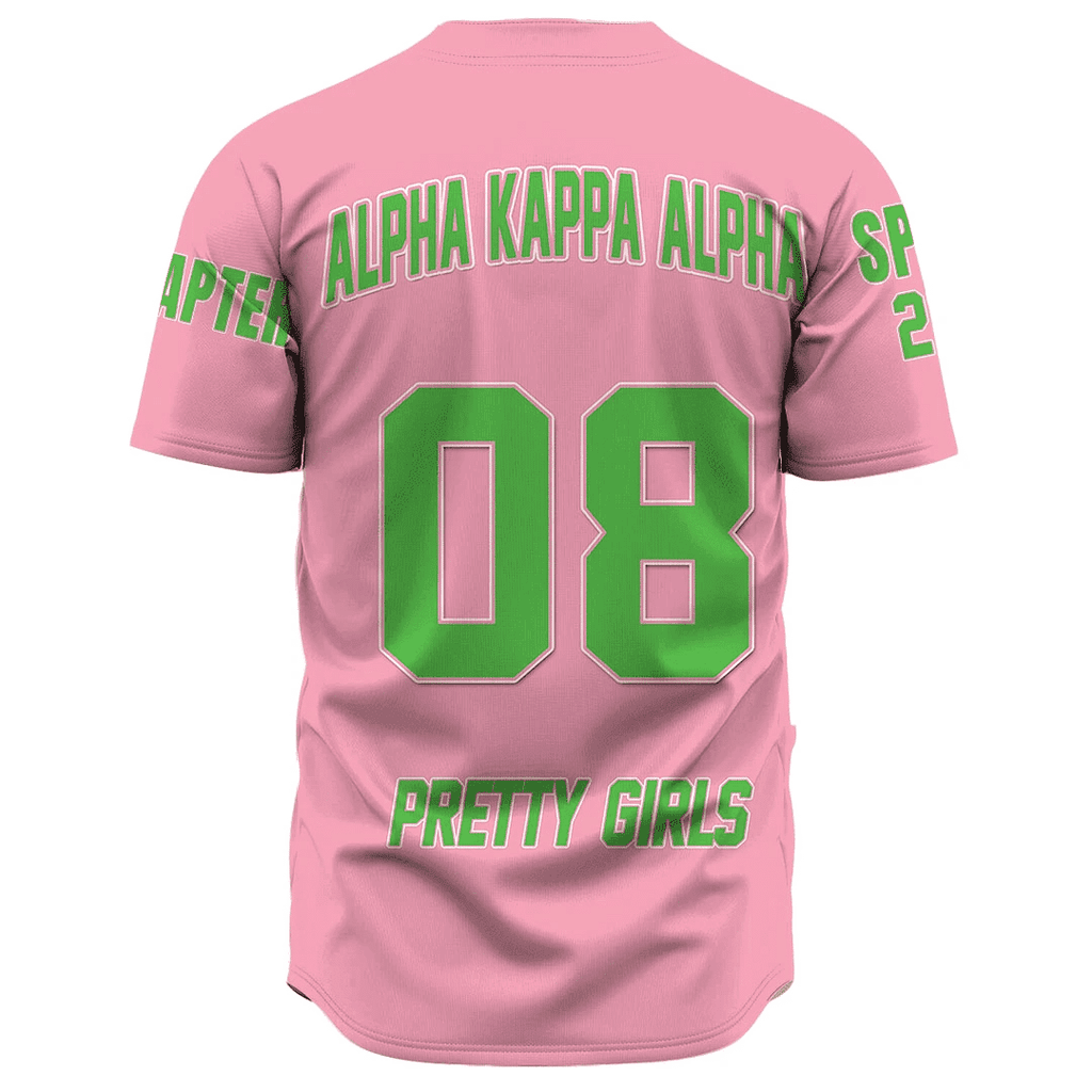 AKA Sorority (Pink) Baseball Jerseys | Africazone.store