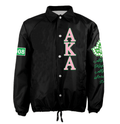 Africa Zone Greek Life Clothing - Ivy League AKA Sorority Crossing Jacket A31