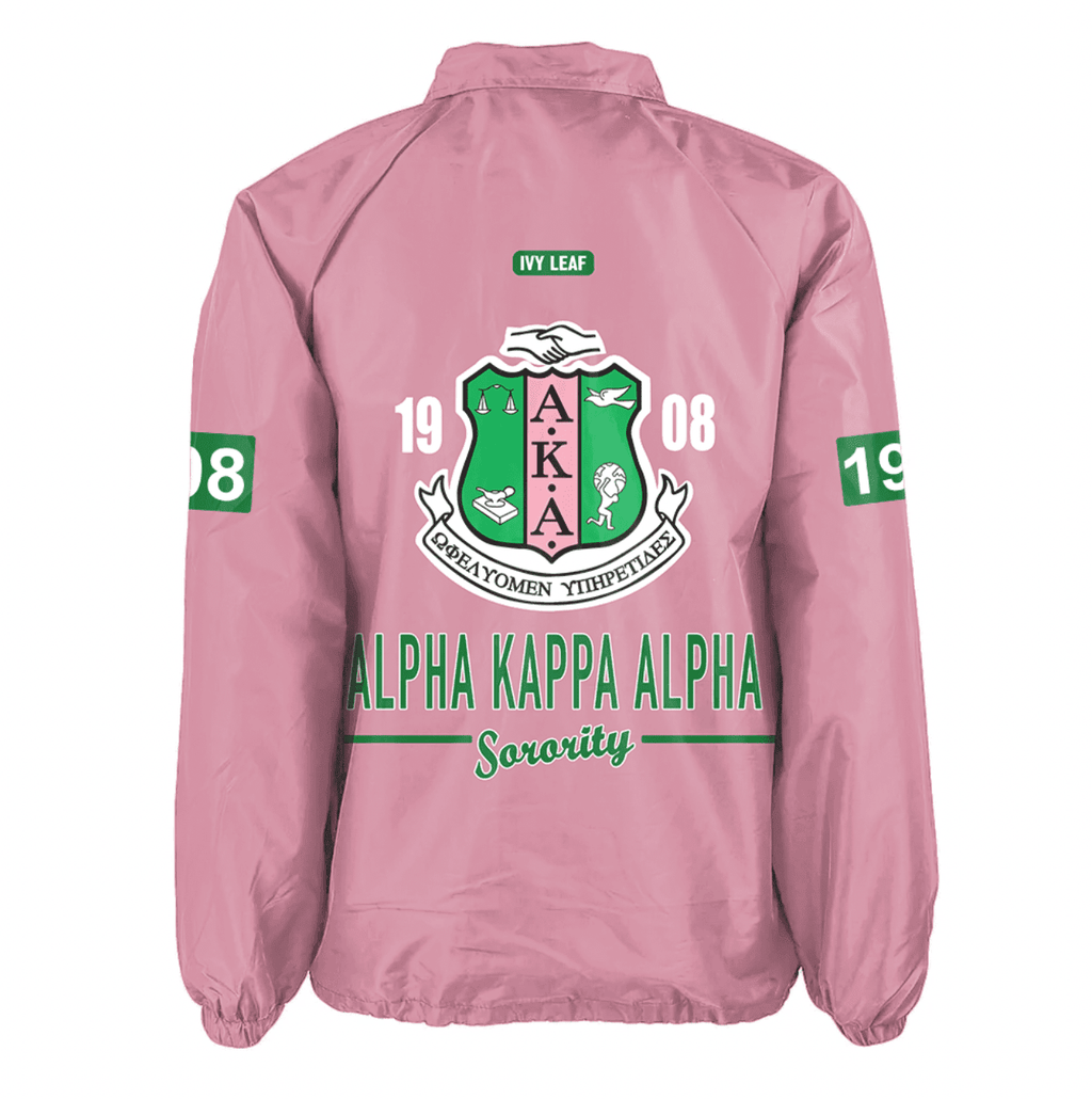 Africa Zone Greek Life Clothing - AKA Sorority Erik Style Crossing Jacket A31