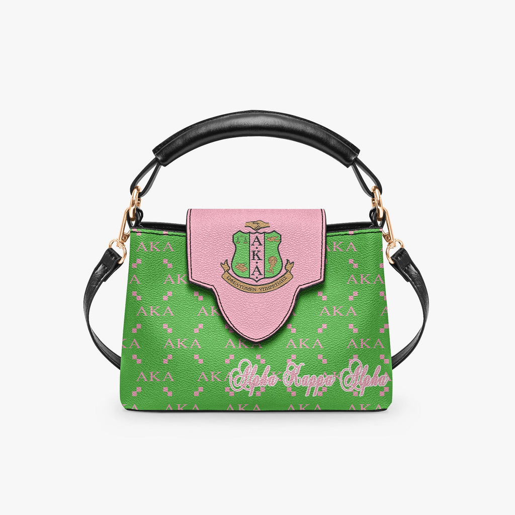 Africa Zone Greek Life Accessories - AKA Sorority Mini Delicate Women’s Crossbody Bag A31