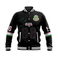 Africa Zone Greek Life Clothing - NineT-shirtn08 AKA Sorority Baseball Jacket J5