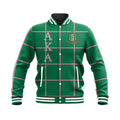 Africa Zone Greek Life Clothing - Lux AKA Sorority Blade Baseball Jacket J5