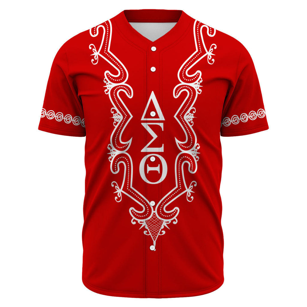 Africa Zone Greek Life Clothing - Delta Sigma Theta Sorority Hye Won Hye Dashiki Baseball Jerseys A31