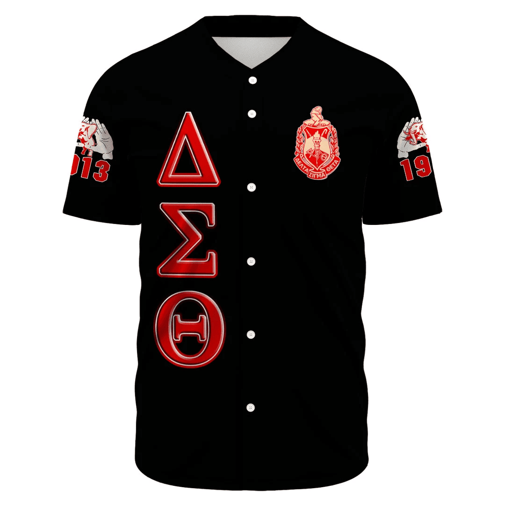 Africa Zone Greek Life Clothing - Delta Sigma Theta Sorority Sisterhood Baseball Jerseys A31