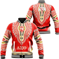 Africa Zone Greek Life Clothing - Delta Sigma Theta Sorority Dashiki Baseball Jackets A31