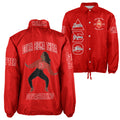 (Custom) Africa Zone Greek Life Clothing - Delta Sigma Theta Sorority Crossing Jacket A31