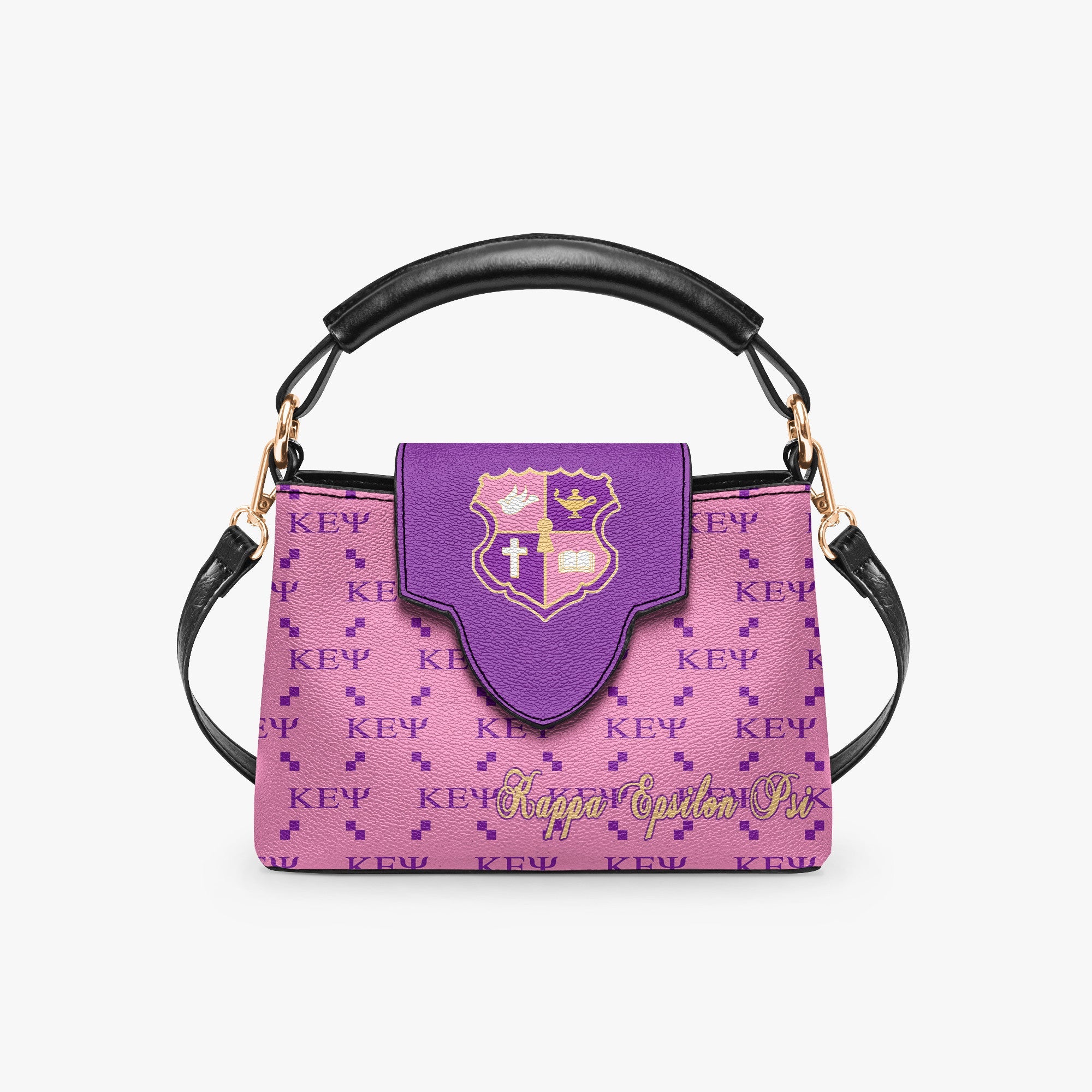 Greeklife Accessories - Kappa Epsilon Psi Military Sorority Mini Delicate Women’s Crossbody Bag A31