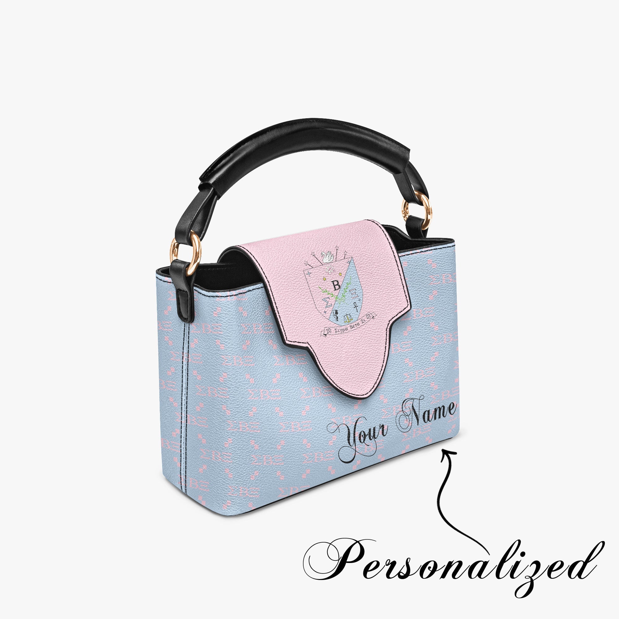 Greeklife Accessories - Sigma Beta Xi Sorority Mini Delicate Women’s Crossbody Bag A31