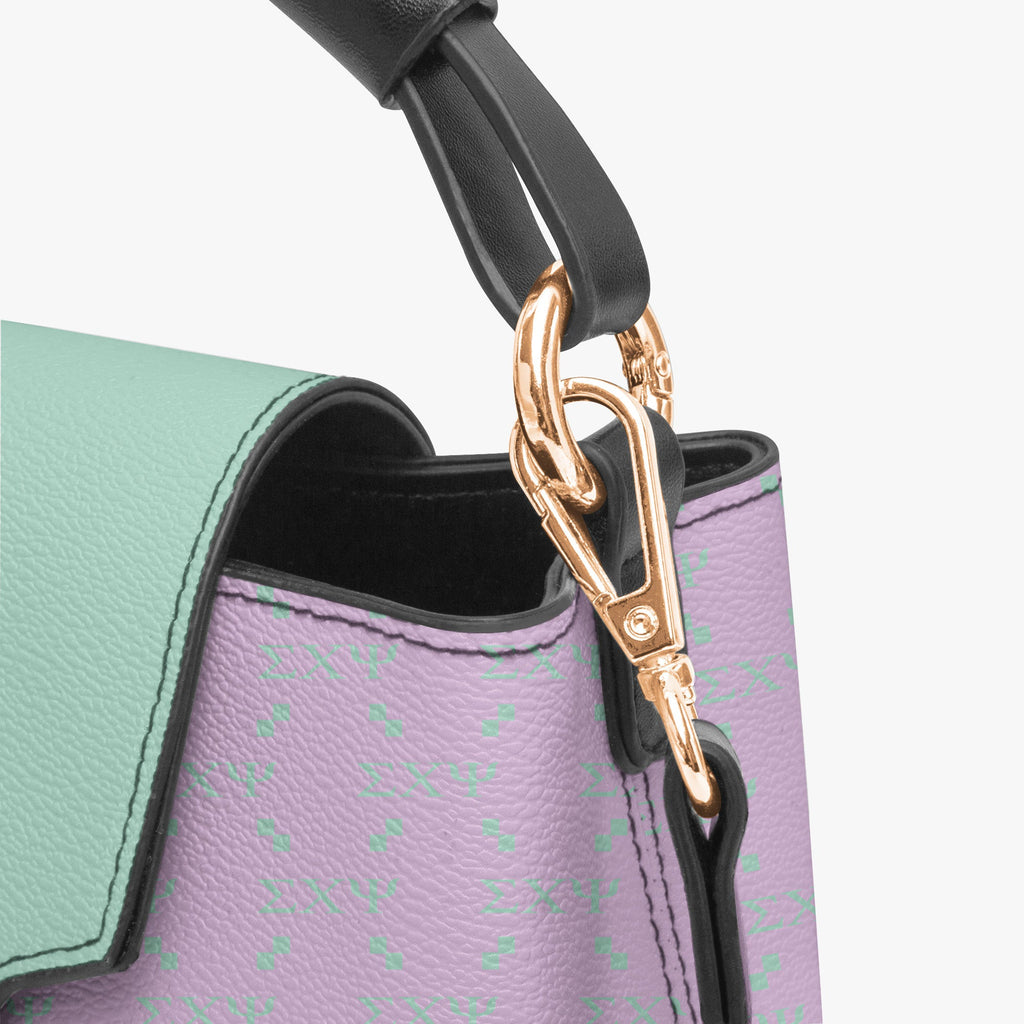 Greeklife Accessories - Sigma Chi Psi Sorority Mini Delicate Women’s Crossbody Bag A31