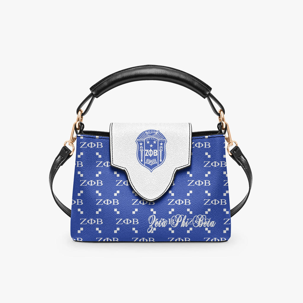 Greeklife Accessories - Zeta Phi Beta Sorority Mini Delicate Women’s Crossbody Bag A31