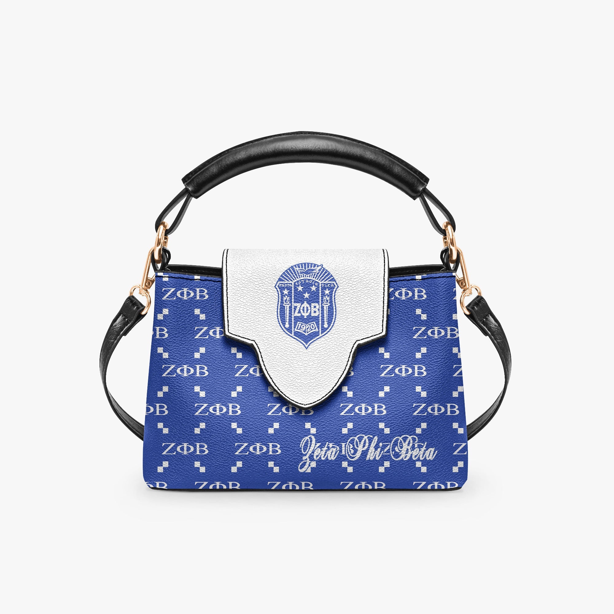 Greeklife Accessories - Zeta Phi Beta Sorority Mini Delicate Women’s Crossbody Bag A31