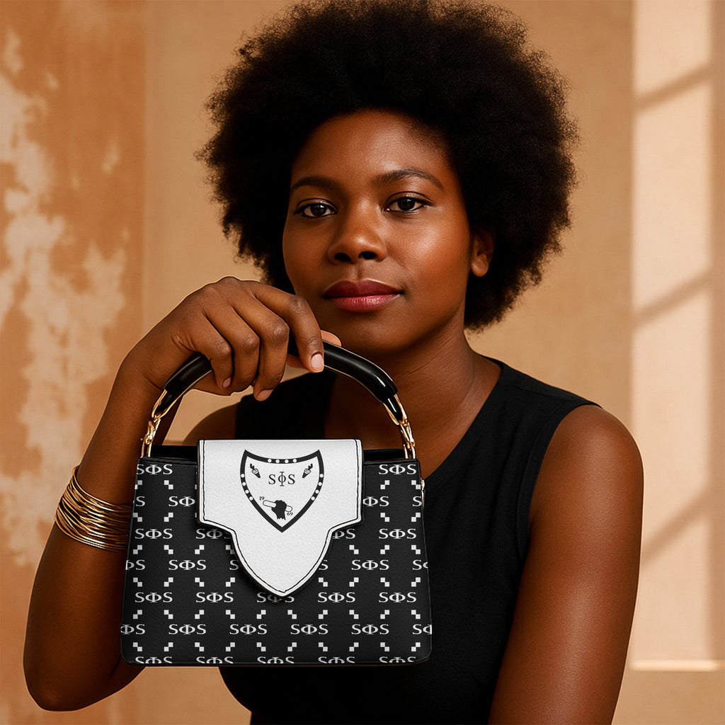 Greeklife Accessories - Swing Phi Swing Social Fellowship Mini Delicate Women’s Crossbody Bag A31